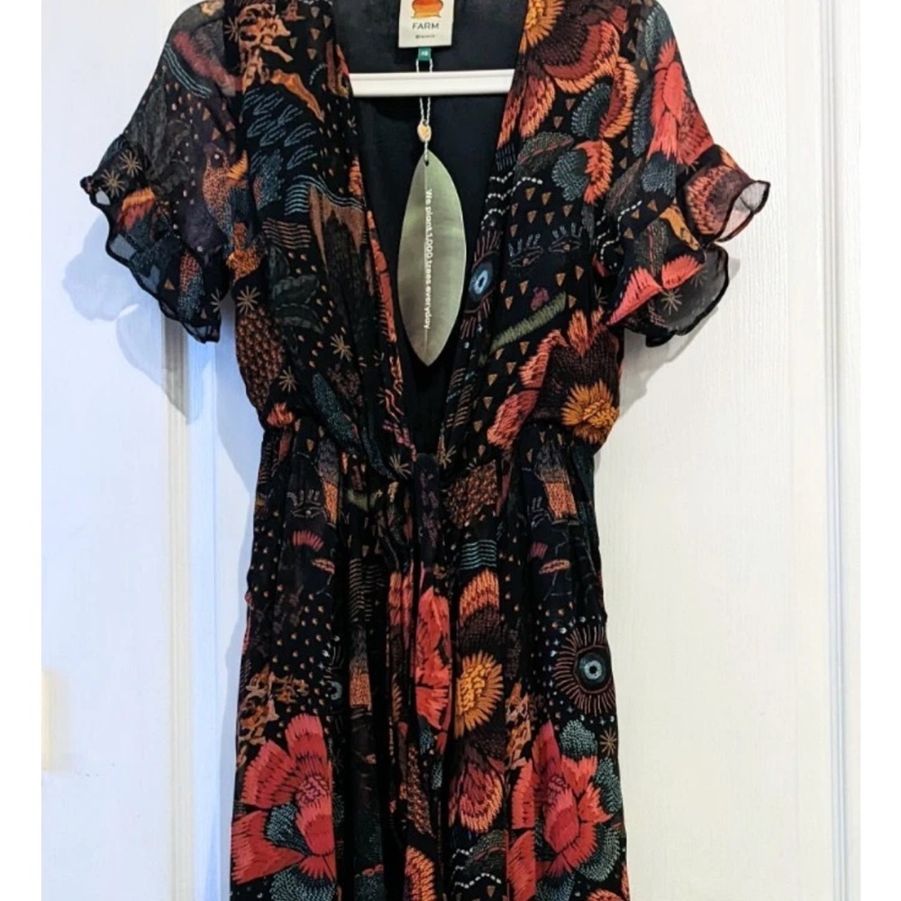Farm Rio “River Creatures” maxi dress
